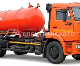 Вакуумная автоцистерна МВ 7.5 м3  Камаз  б/у