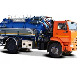 Вакуумная автоцистерна МВ 10 м3  Камаз  б/у