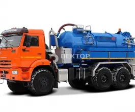 Вакуумная автоцистерна МВ 10 м3  Камаз  б/у