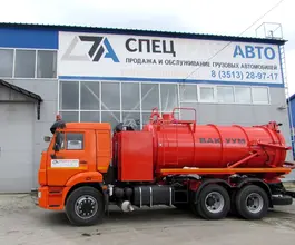 МВ Ассенизатор 12 м3  Камаз 65115  б/у