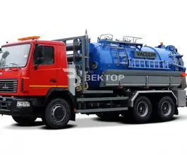 Вакуумная автоцистерна МВ   МАЗ  б/у