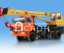 Автокран   Камаз 65111 2018 года новый