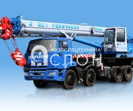 Автокран   Камаз 6540 2025 года новый