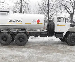 Автотопливозаправщик АТЗ 12 м3  Урал 432007 2026 года новый фото 2