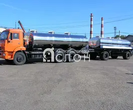Пищевая автоцистерна АЦПТ АЦПТ 13 м3  Камаз 65115 2025 года новый фото 2