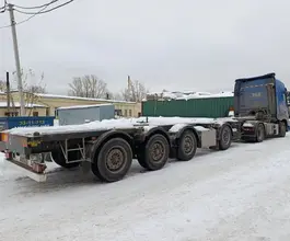 Полуприцеп-контейнеровоз HASTRAILER Procon 2023 года б/у фото 2