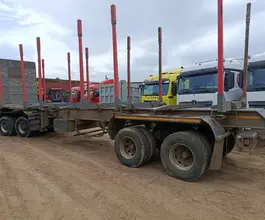 Полуприцеп-сортиментовоз СПЕЦАВТОКАМ 83703G 2022 года б/у фото 2