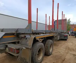 Полуприцеп-сортиментовоз СПЕЦАВТОКАМ 83703G 2022 года б/у фото 5