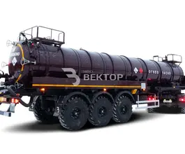 Полуприцеп-цистерна вакуумная ППЦВ 25 м3  ВЕКТОР   б/у