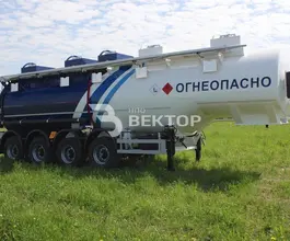 Полуприцеп-бензовоз ППЦ ППЦ 38 м3  ВЕКТОР   б/у фото 4