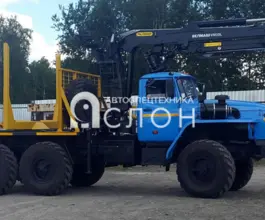 Лесовоз с КМУ Урал 5557 2025 года новый