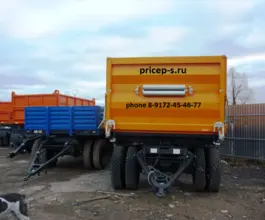 Самосвальный прицеп СЗАП 8551 2026 года новый фото 4
