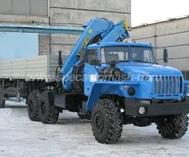 Тягач с КМУ Урал 4320  б/у