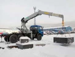 Тягач с КМУ Камаз 44108  новый