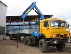Тягач с КМУ Камаз 44108  новый