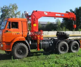 Тягач с КМУ Камаз 44108  новый