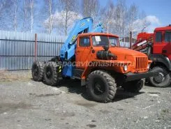 Тягач с КМУ Урал 44202  новый