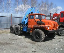 Тягач с КМУ Урал 44202  новый