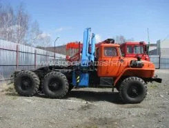 Тягач с КМУ Урал 44202  новый фото 2