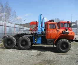 Тягач с КМУ Урал 44202  новый фото 2