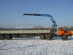 Тягач с КМУ Урал 44202  новый