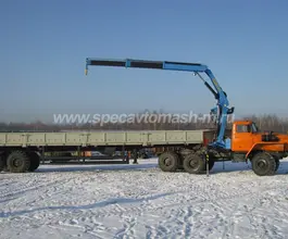 Тягач с КМУ Урал 44202  новый