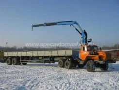 Тягач с КМУ Урал 44202  новый фото 2