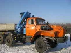 Тягач с КМУ Урал 44202  новый фото 4
