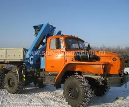 Тягач с КМУ Урал 44202  новый фото 4