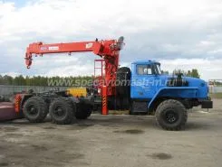 Тягач с КМУ Урал 4320  новый