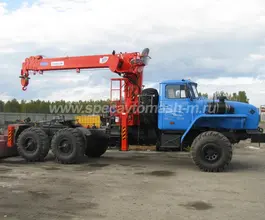 Тягач с КМУ Урал 4320  новый