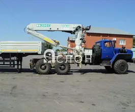 Тягач с КМУ Урал 4320 2025 года новый