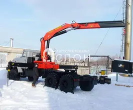 Тягач с КМУ Урал 4320 2025 года новый фото 4