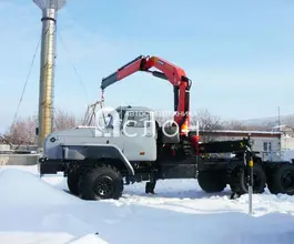 Тягач с КМУ Урал 4320 2025 года новый фото 3