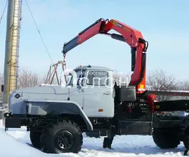 Тягач с КМУ Урал 4320 2025 года новый фото 2