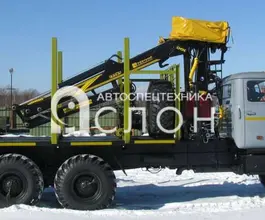 Сортиментовоз с КМУ Урал 4320 2025 года новый фото 5