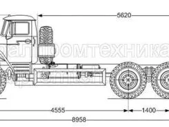 Шасси Шасси  Урал 4320 2022 года новый
