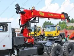 Тягач с КМУ Урал 4320  новый