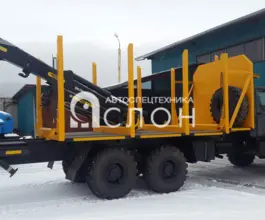 Сортиментовоз с КМУ Урал 4320 2025 года новый фото 2