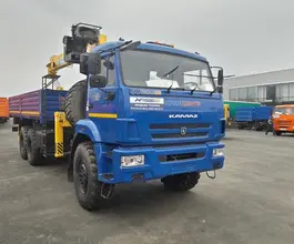 Самопогрузчик Камаз 43118 с КМУ Soosan 736LII 2020 года новый фото 2