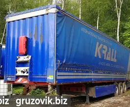 Шторный полуприцеп Krone Profi Liner 2011 года б/у фото 2