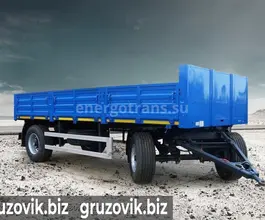 Бортовой прицеп СЗАП 8357  новый