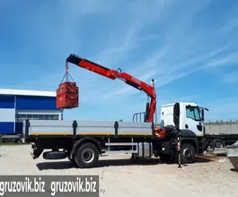Самопогрузчик Ford Cargo с КМУ  2019 года б/у