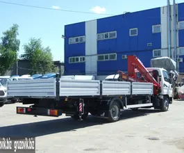 Самопогрузчик Hyundai HD 78 с КМУ  2019 года б/у фото 3