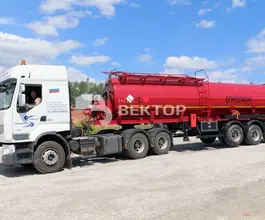 Полуприцеп-цистерна ППЦ ППЦ 30 м3  ВЕКТОР 30ОД 2017 года б/у фото 2