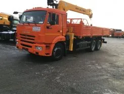 Самопогрузчик Камаз 65115 с КМУ soosan 746 2020 года новый