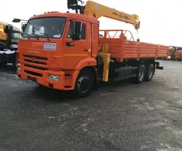 Самопогрузчик Камаз 65115 с КМУ soosan 746 2020 года новый