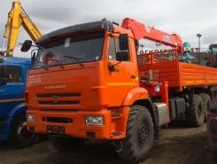 Самопогрузчик Камаз 43118 с КМУ KANGLIM 1256 2025 года новый