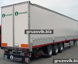 Шторный полуприцеп Grunwald Grunwald 2018 года новый фото 2