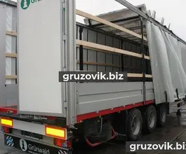Шторный полуприцеп Grunwald Grunwald 2018 года новый фото 5